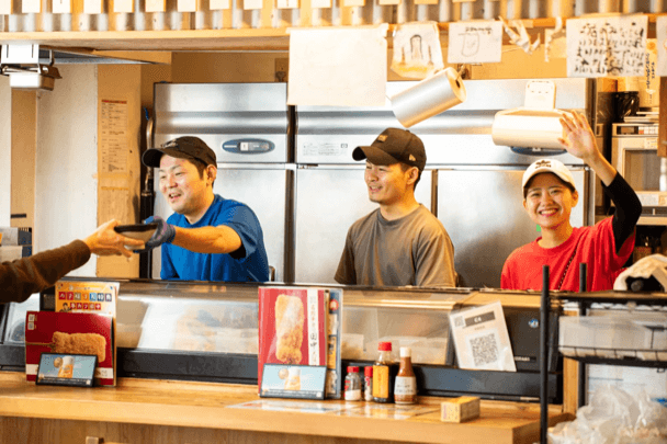 串カツ田中の採用事例