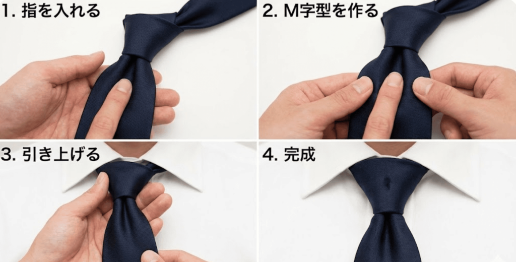 ネクタイの結び方