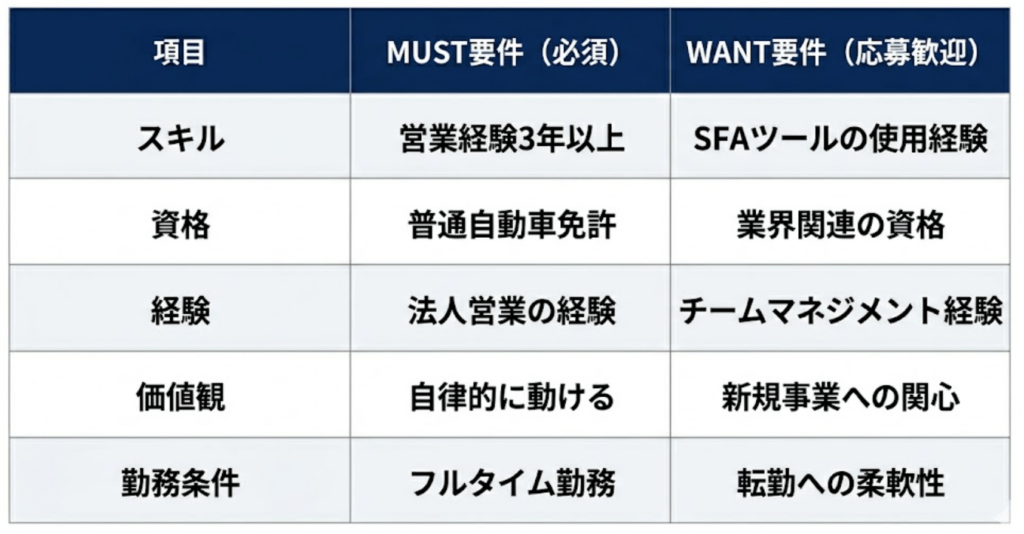 表